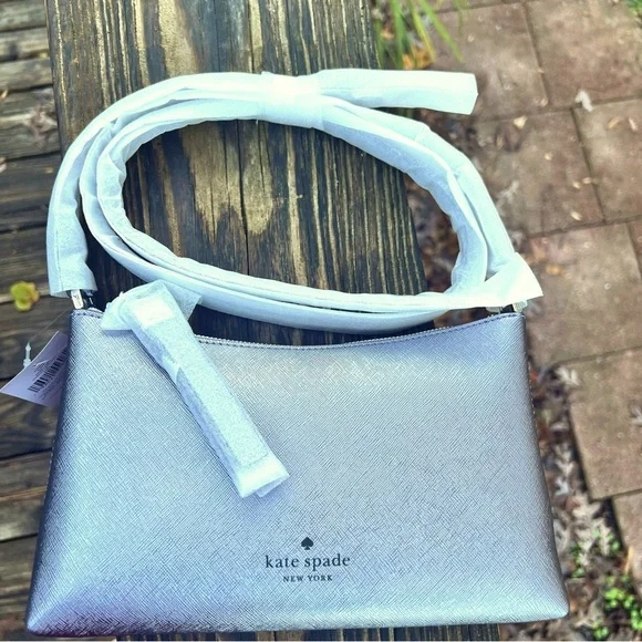 Kate Spade Sadie metallic crossbody - Picture 3 of 6